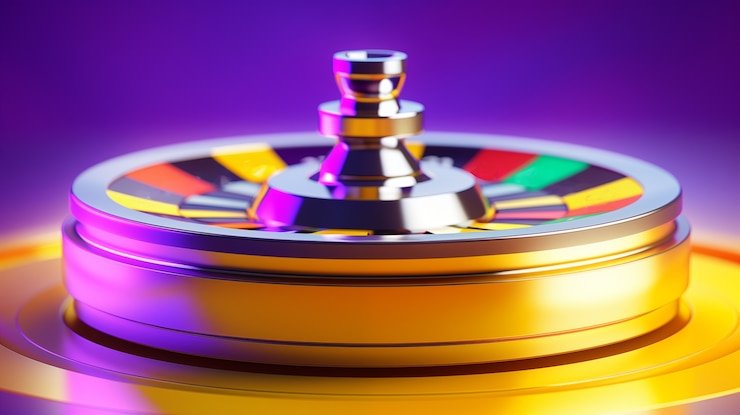 Interface permainan live dealer dengan pilihan taruhan chip, statistik tabel, dan jendela chat pemain
